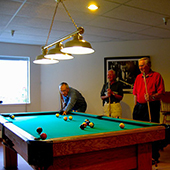 Fairway Village pool table